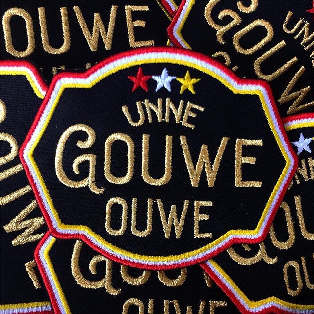 Brief Patches Verleiding Oeteldonk Kikker Embleem Carnaval Voor Nederland Volledig Borduurwerk Ijzer Op Patches Voor Kleding Stickers