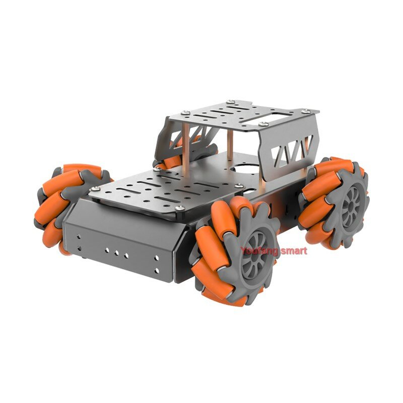4WD telaio ruota regolare/Mecanum con motore TT telaio in lega di alluminio Smart Car per Arduino Robot Kit fai da te per Robot Raspberry Pi