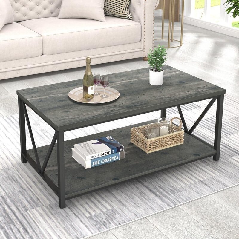 Tea and Coffee Tables for Living Room Chairs Dining Table With Chairs 39.3 Inch Grey End of Tables Center Table Salon Furniture