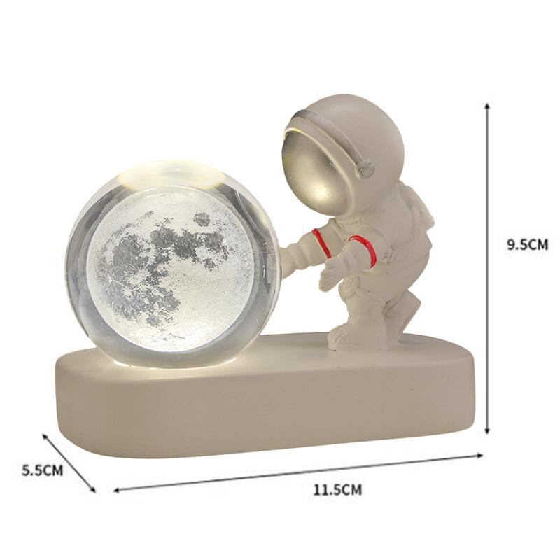 3d Glazen Bal Nachtlampje Voor Kid Ornament Hoilday Geschenken Astronomie Nachtlamp Tafellamp Voor Woonkamer Desktop Woondecoratie