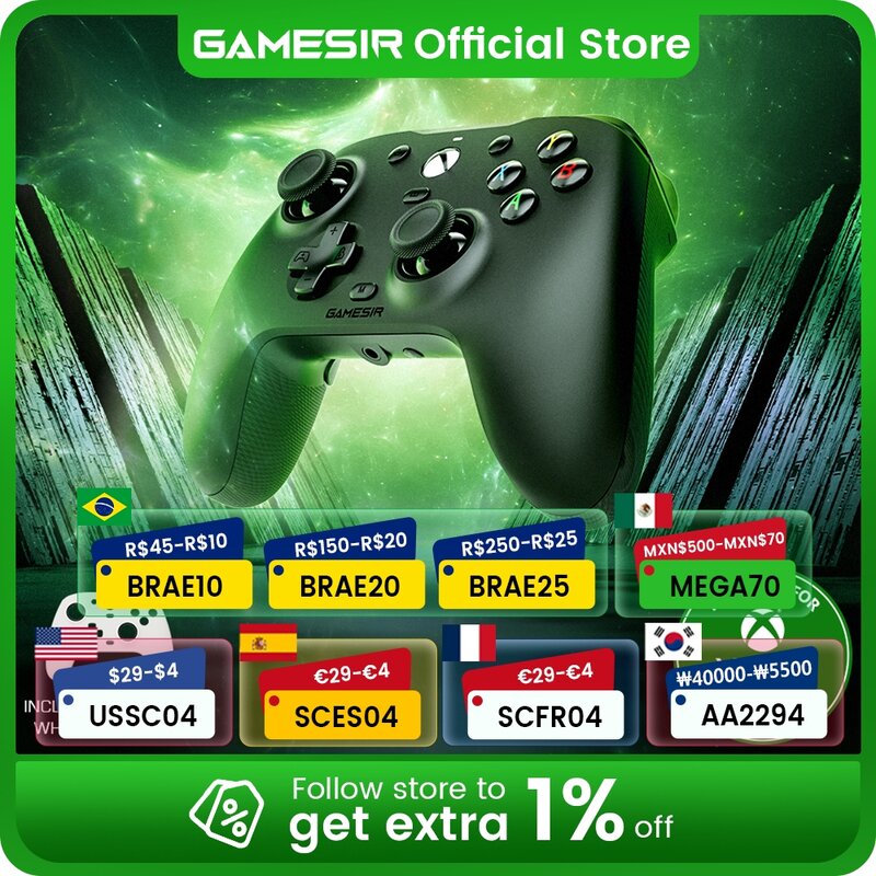 GameSir-mando G7 de juegos para Xbox, Gamepad con cable para Xbox Series X, Xbox Series S, Xbox One, ALPS, Joystick PC, paneles reemplazables