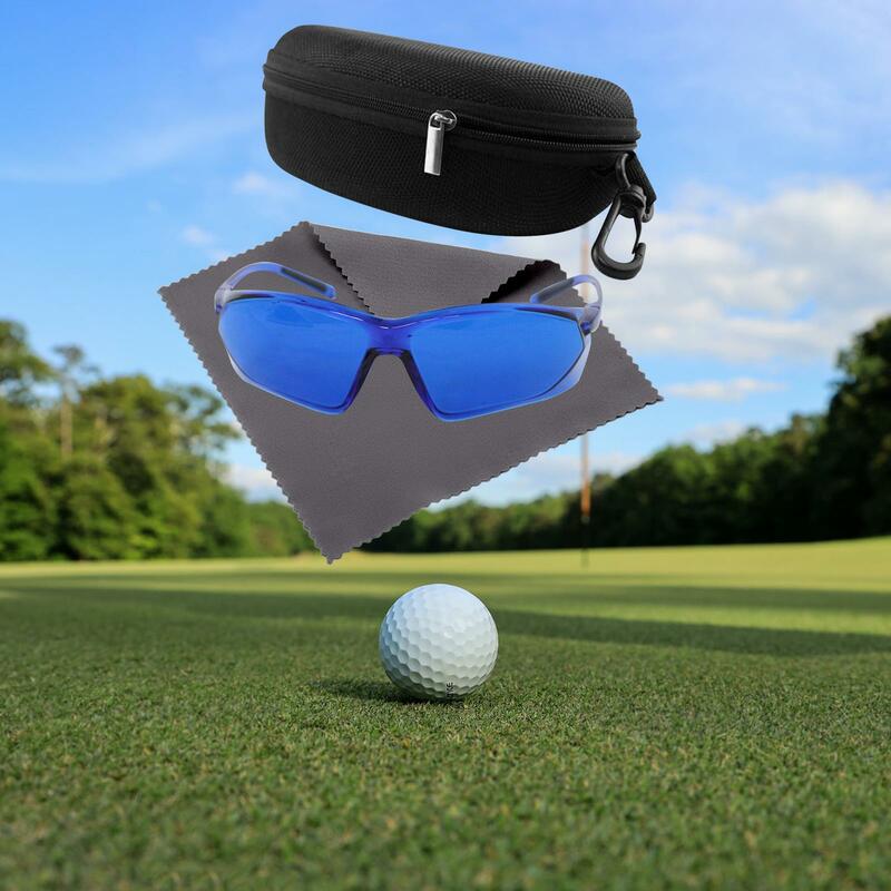青いゴルフボールはメガネ、目の保護ゴーグル、ユニセックスアクセサリーを発見します
