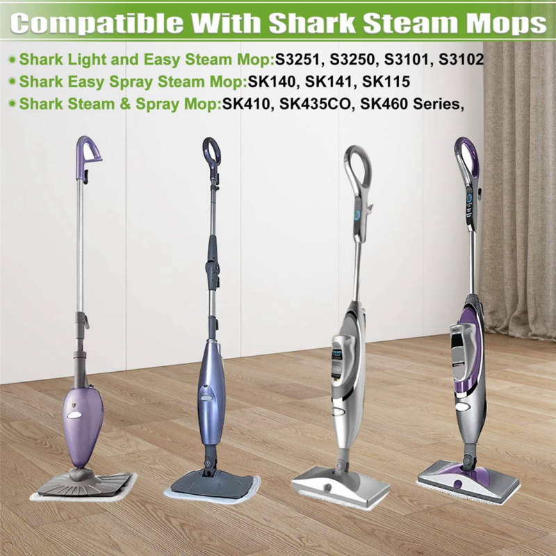 4er Pack Steam Mop Pads Ersatz für Hai s3101 s3202 s3250 wasch bares Reinigungs pad Dampf pad für Hartböden