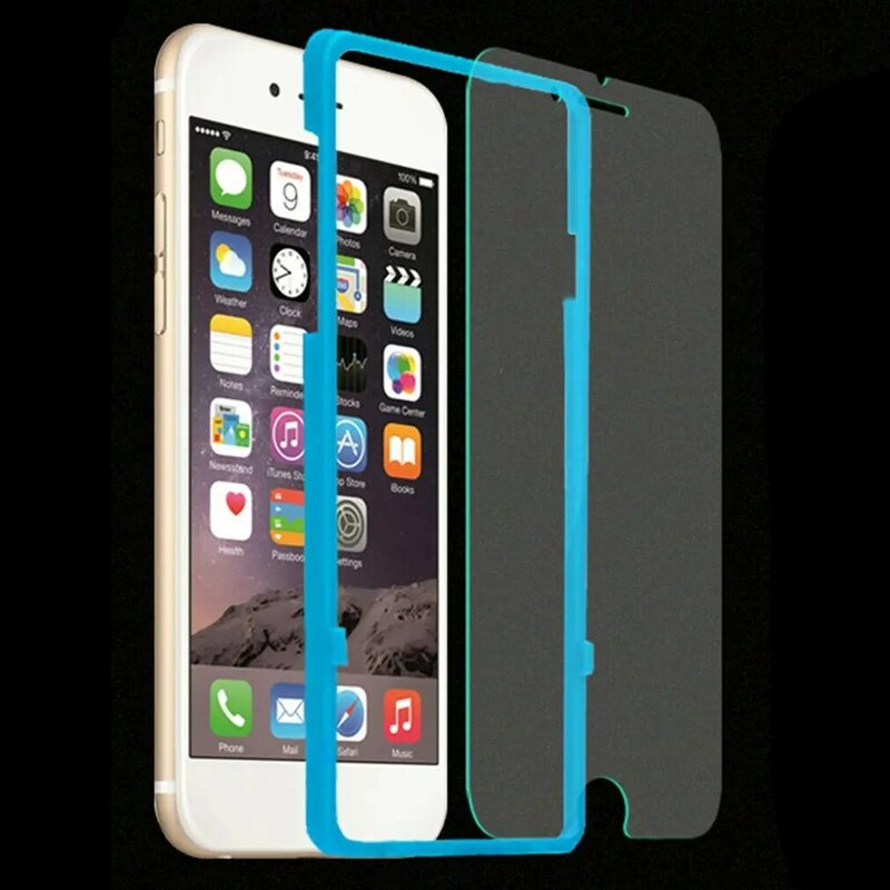Outil de collage de Film d'écran de téléphone portable, cadre d'aide pour iPhone 6/6S 4.7 pouces nouveau