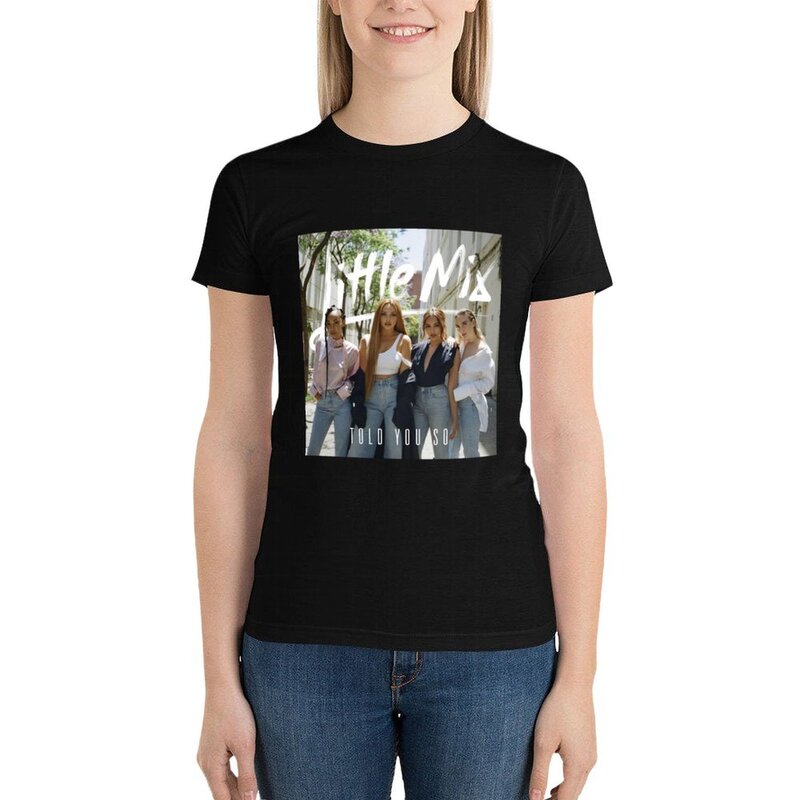 Little Mix T-Shirt kawaii clothes animal print shirt for girls summer clothes cute clothes Woman fashion