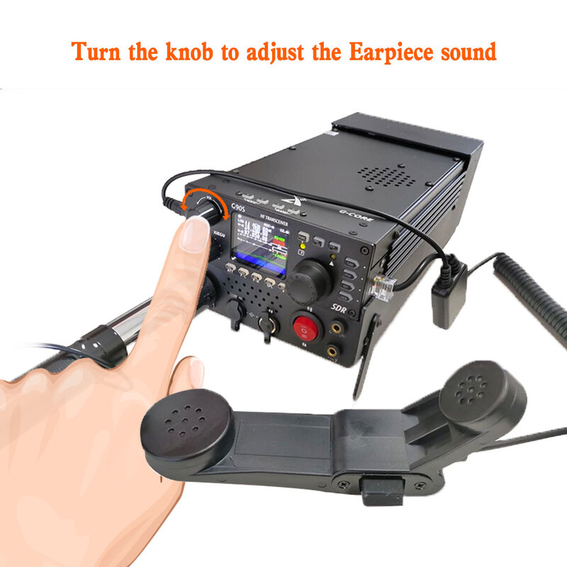 XIEGU Microphone G90 G90S Handheld Microphone  Emergency Communication Microphone Short Wave HF Transceiver Radio