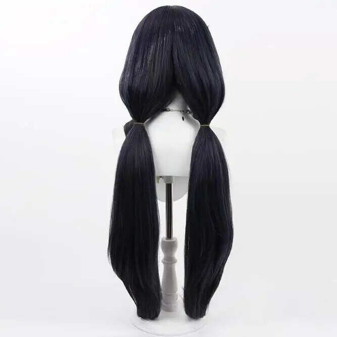 Kozeki Ui Cosplay Wig Fiber synthetic wig Game Blue Archive cosplay dark gray blue Long hair