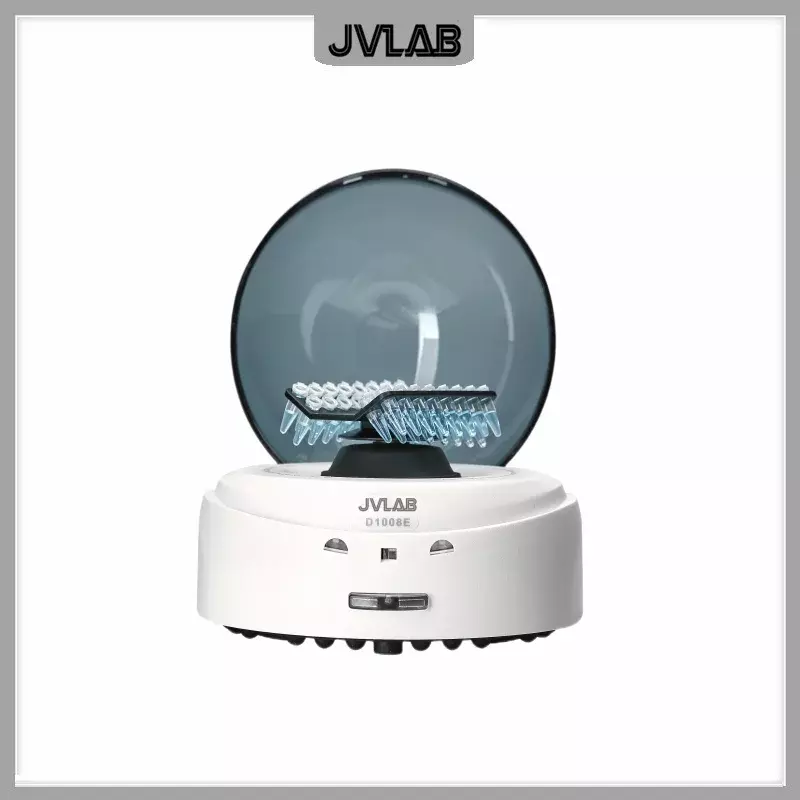 Palm Micro Centrifuge Laboratory Mini Centrifuge 4000rpm Come with Two Rotors for 0.5 1.5 2ml Tubes up to 8 PCR Strips*4