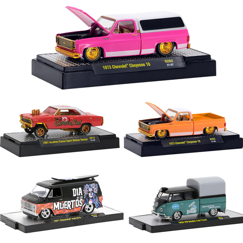 Машина M2 1/64, Литые и игрушечные машины Джонни молния из сплава, Коллекционная модель игрушечного автомобиля, литые модели автомобилей, игрушки для подарков, коллекция