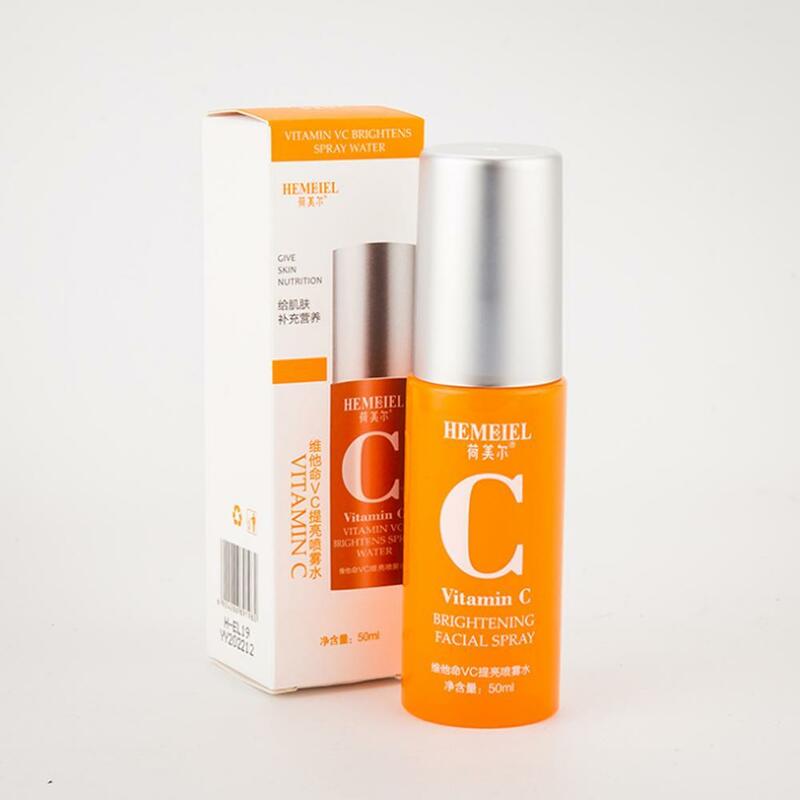 100% witamina C tonik rozjaśniający nawilżający Spray do twarzy Serum do twarzy zmniejszania porów kontrola oleju wybielająca esencja do pielęgnacji skóry