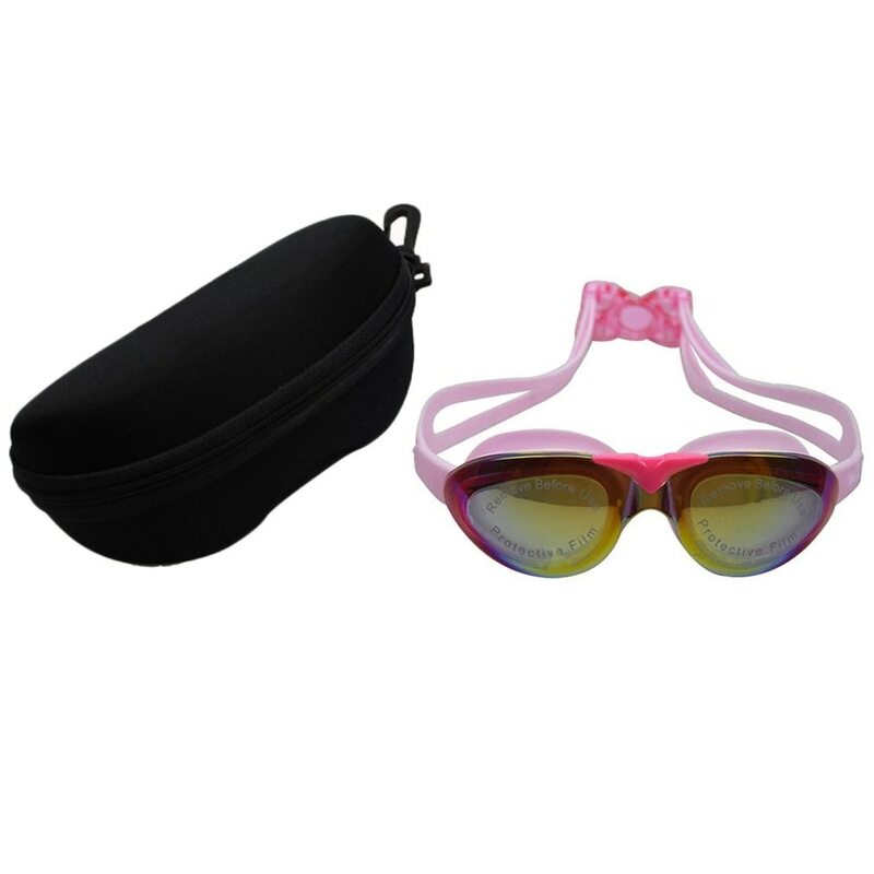 Lunettes de natation anti-buée pour adultes, grandes lunettes, placage non sexuel, étanche, protection UV, nouveauté