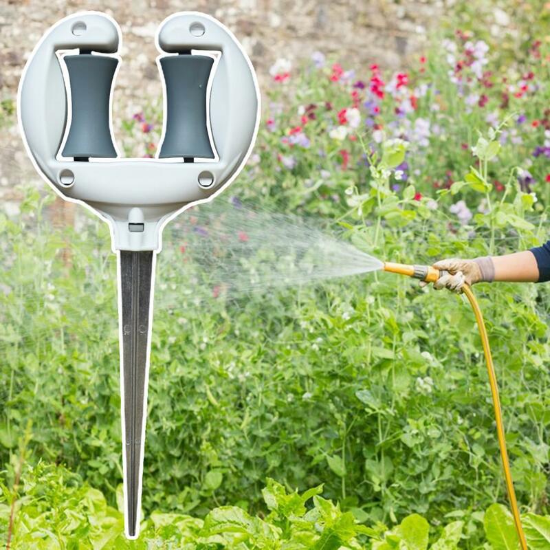 Ijzeren Tuinslang Geleider Nagel Waterpijp Positionering Met Rolpuntige Kop Anti-Slip Tuin Garding Irrigatie Accessoires