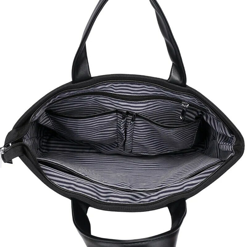 Деловая сумка для мужчин, модная дамская сумочка для документов формата А4, Портативная Сумка для документов, деловой портфель из ткани Оксфорд