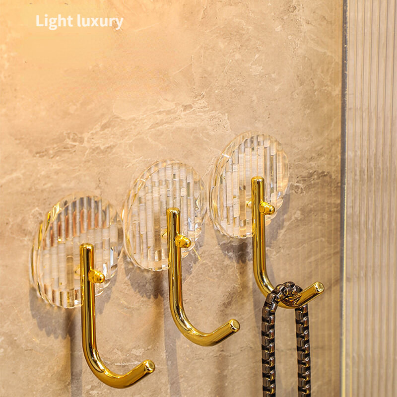 Kreative Zuhause Licht Luxus Haken kein Stanzen starke Paste tragende Tür hinten Kleider haken Badezimmer Wand nahtlose Kleider haken