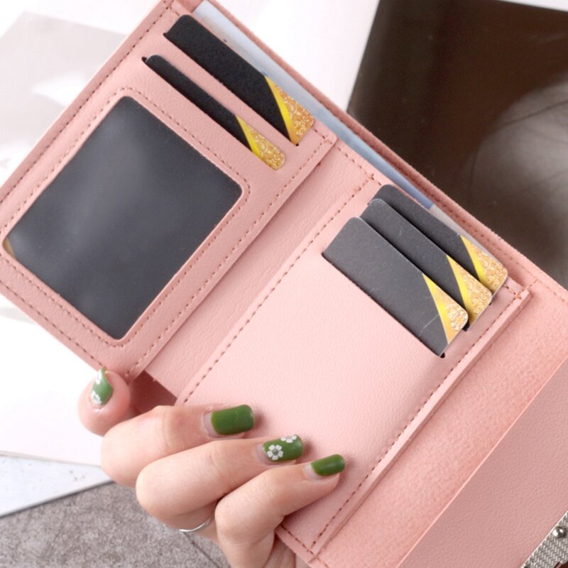 Женский кошелек маленький модный кожаный кошелек женский кошелек для карт для женщин кошелек