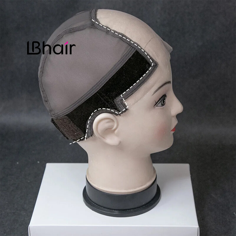 Topi Wig jenius renda Swiss untuk pembuatan Wig