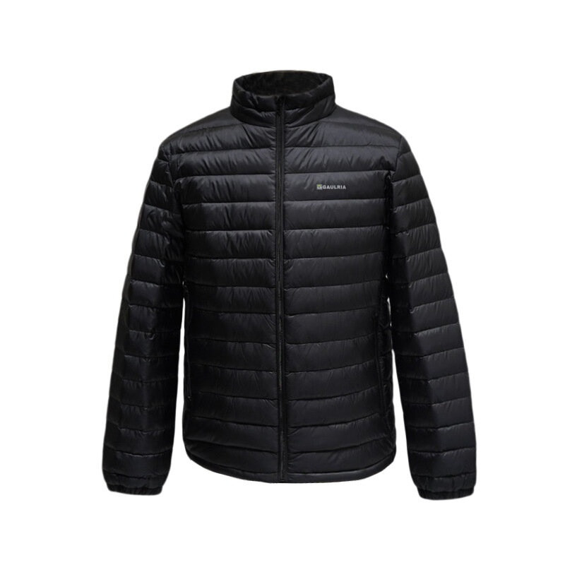 가볍고 얇은 화이트 오리털 다운 재킷 남성용, 심플한 스포츠 레저 따뜻한 코트, 가을 겨울 도매
