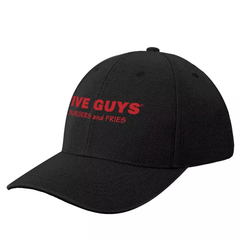 Бейсболка с логотипом ресторана five guys, женская кепка для гольфа на день рождения, Мужская кепка 2024