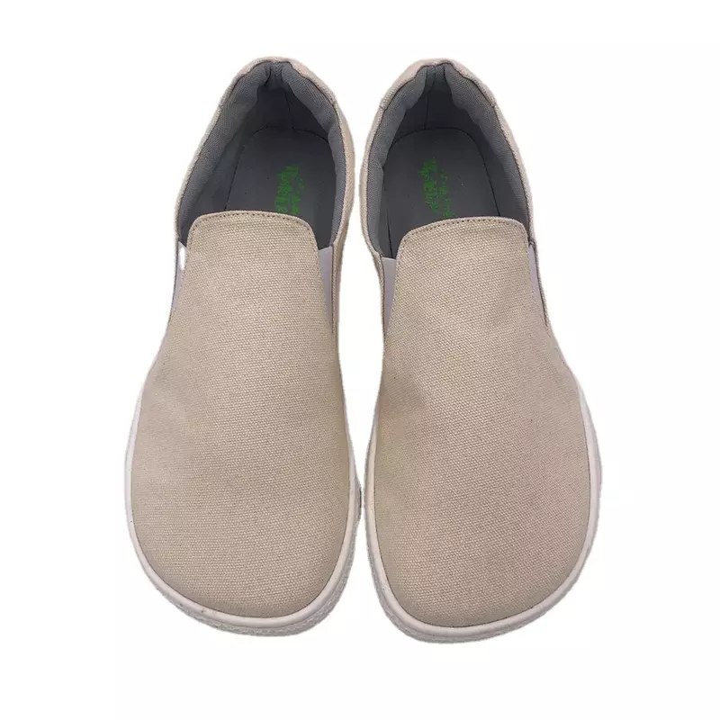 Tipsietoes 2024  Spring Barefoot Canvas for Women with New Flat Soft Zero Drop Sole Wider Toe Box Light Weight Minimalist