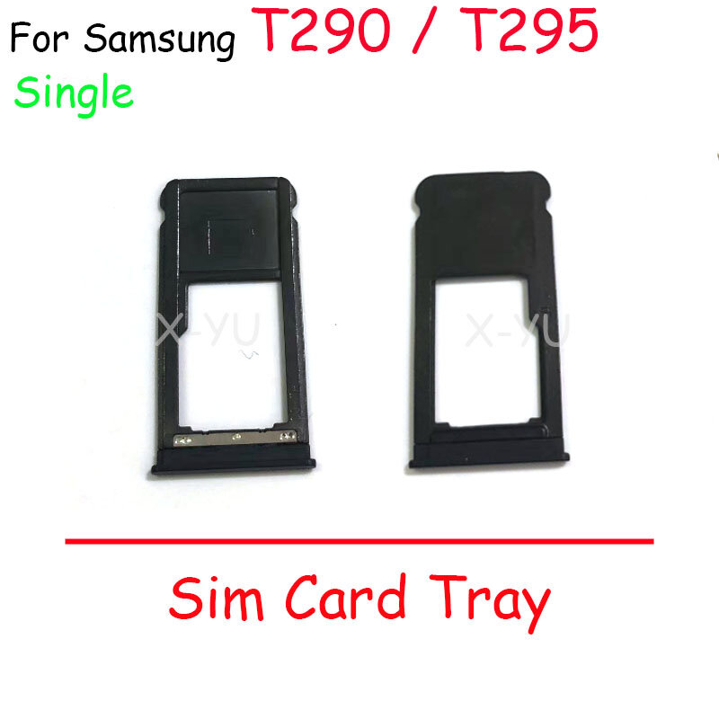 Soporte de bandeja para Samsung Galaxy Tab A, SM-T290 de 8,0 pulgadas, T290, T295, lector de tarjetas Sim, 10 Uds.
