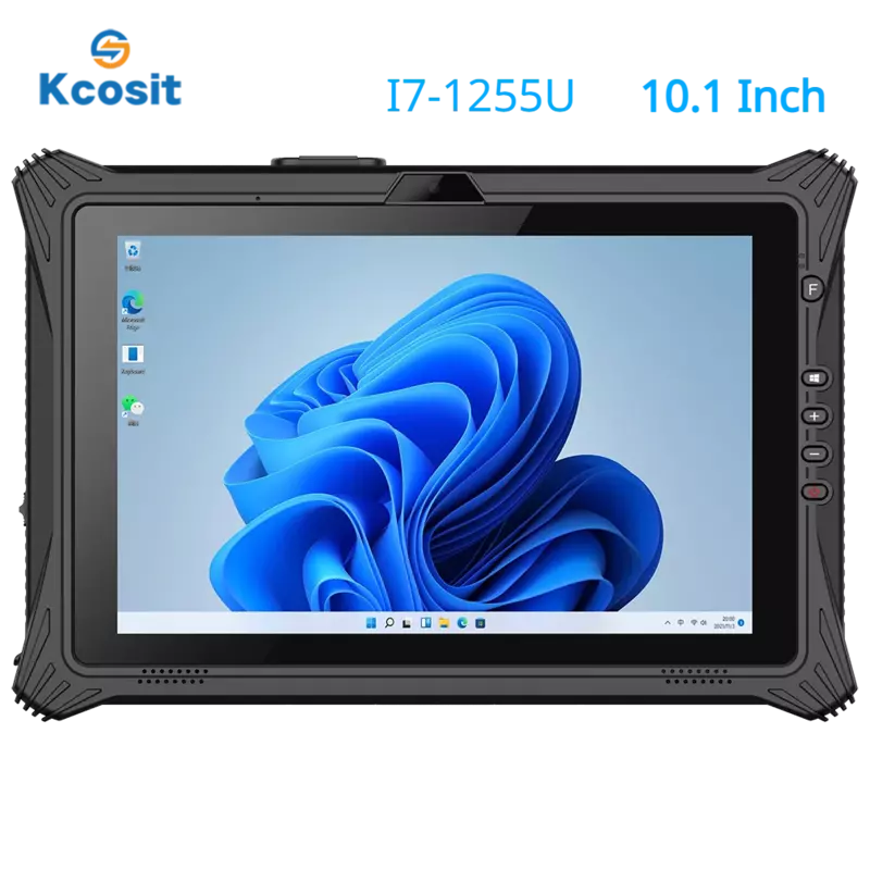 Kcosit-Tableta K10A con Windows 11, resistente al agua, montada en carretilla elevadora, 10,1 pulgadas, Intel Core I7-1255U, 16GB de RAM, 128GBROM 4G lte