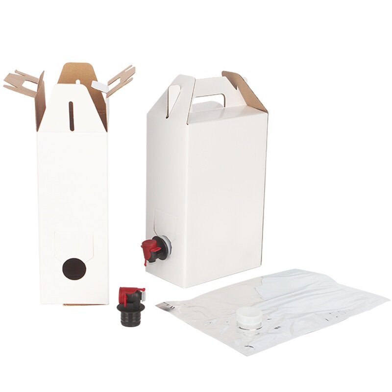 ProductLOKYO-bolsa de papel de aluminio para llevar vino y agua, caja de café respetuosa con el medio ambiente, personalizada, popular