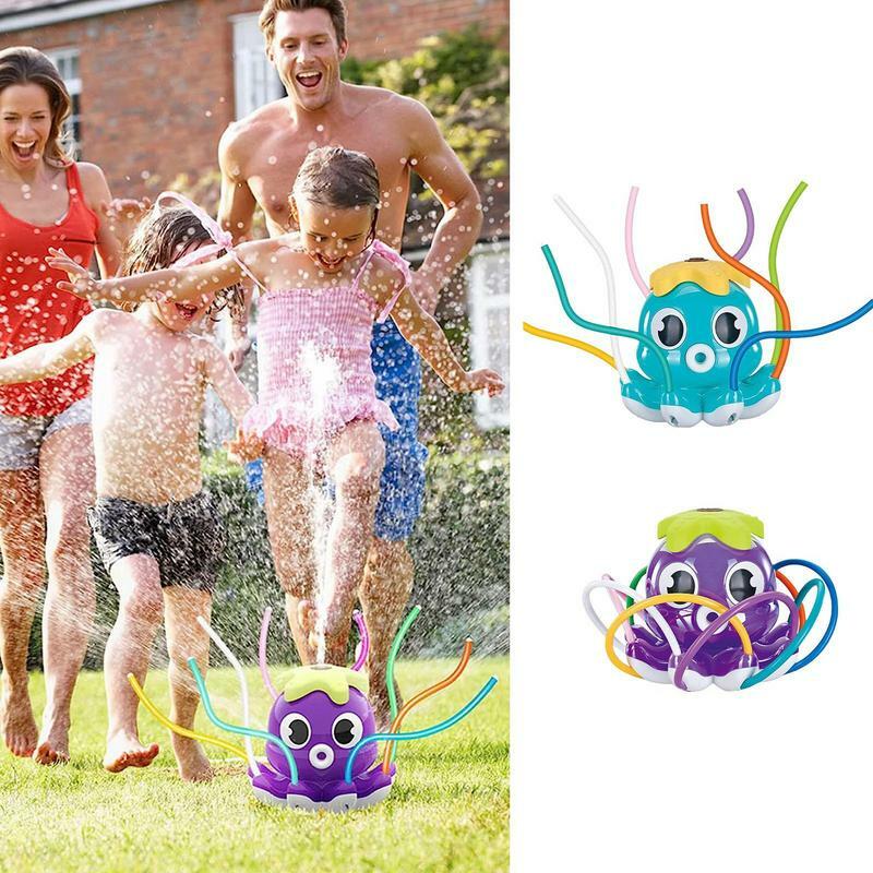 Octopus Sprinkler Spielzeug für Kinder Outdoor Wassers prüh sprinkler Garten Wasserspiel zeug Kinder Wassers prüh sprinkler Baby Bad Spielzeug