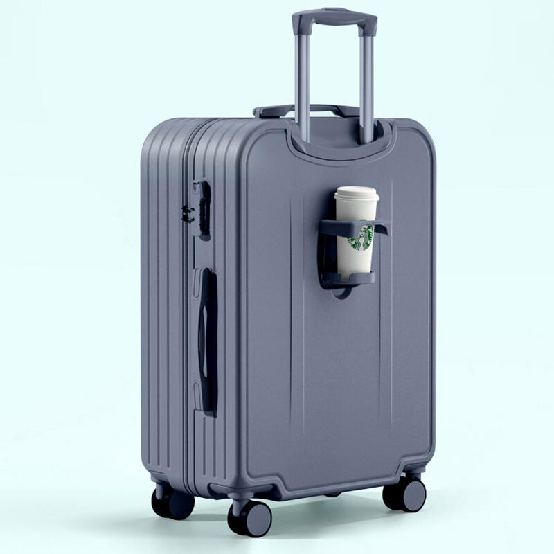 Шкатулка для багажа, универсальный беззвучный Дорожный чемодан для мужчин и женщин, 24 дюйма, с паролем