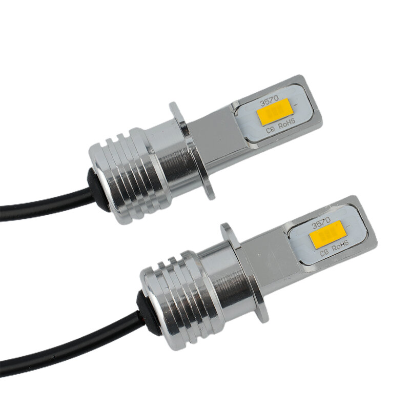 Bombillas LED antiniebla, luz diurna de conversión, de alta calidad, duradera, útil, nueva, 55W, 3000K, 6000LM