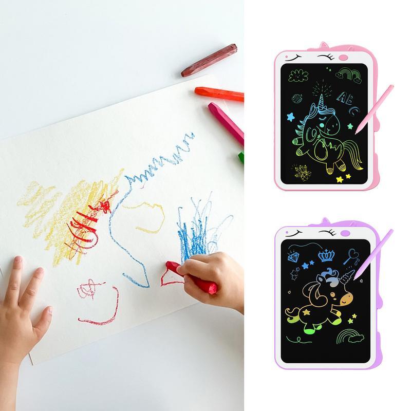 Escrevendo Tablet para Crianças, 8.5 "Toddler, Drawing Pad, Proteção para os Olhos, Doodle Board, Natal, Presentes de Aniversário