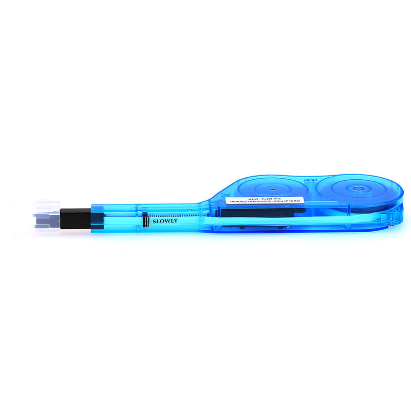 光ファイバ融着洗浄ペン,mpoおよびmtpコネクタ,クリーナー,600回の使用,青,プロモーション