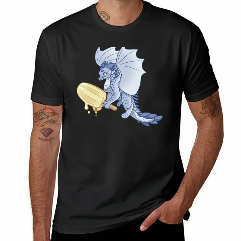 T-Shirt graphique Lynx avec Popsicle pour hommes, sweat-shirt, vêtements hiphélicoptère