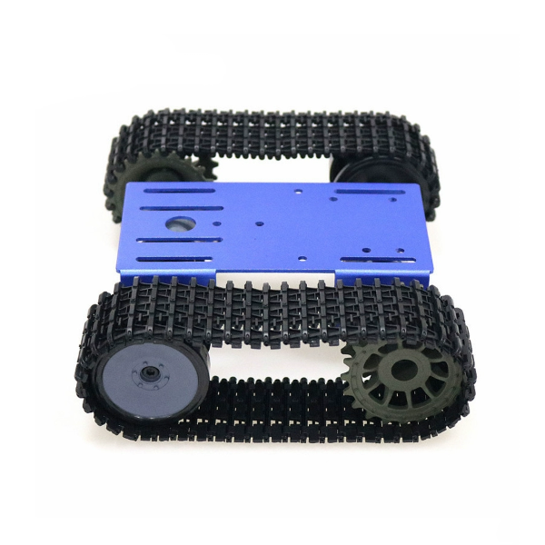 Smart Tank Car Chassis Tracked Caterpillar Crawler Robot Platform with Dual DC 12V Motor for DIY for Arduino T101-P/TP101