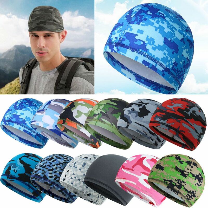 17 Colors No Discoloration Odorless Sweat-absorbent Sweat Wicking Cycling Running Hat Breathable Caps Outdoor Cooling Cap
