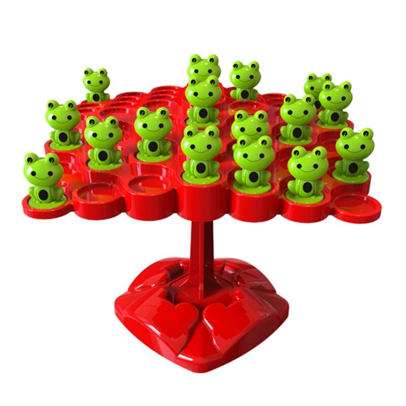 Mathe-Spiel Frosch-Balance-Zählspielzeug für Jungen und Mädchen, pädagogisches Montessori-Spielzeug, Kindergeschenk, Heimschule,