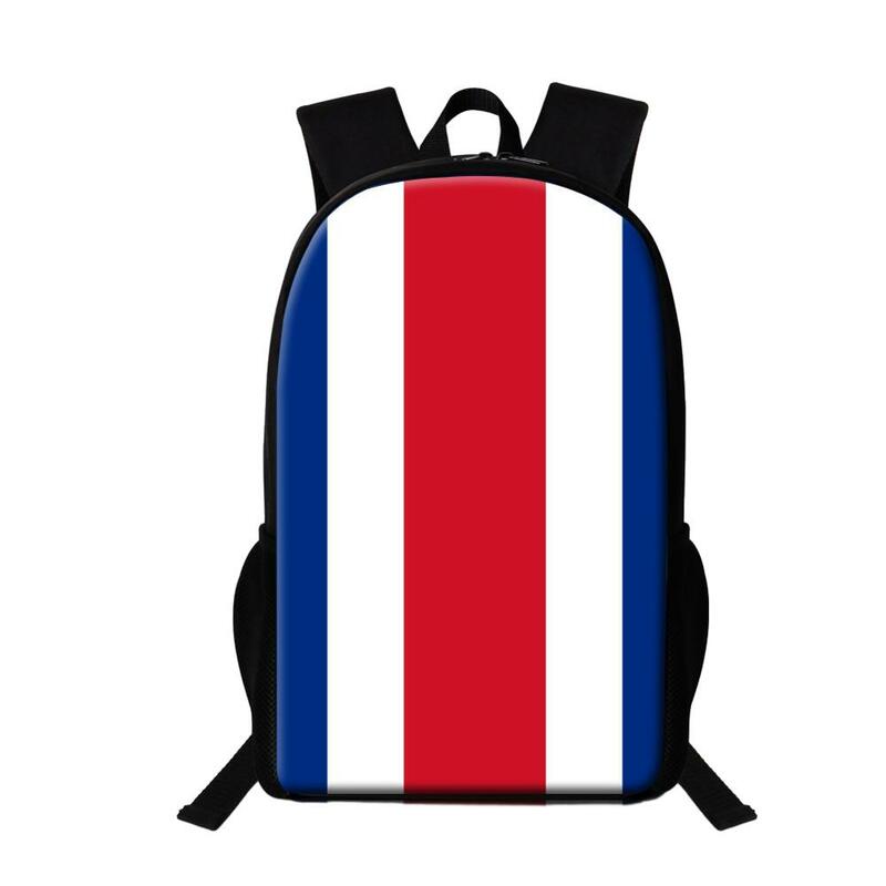 미국 영국 러시아 국기 인쇄 배낭, 초등 학생용 캐주얼 여행 가방, 어린이 큰 600D 데일리 학교 가방 책가방