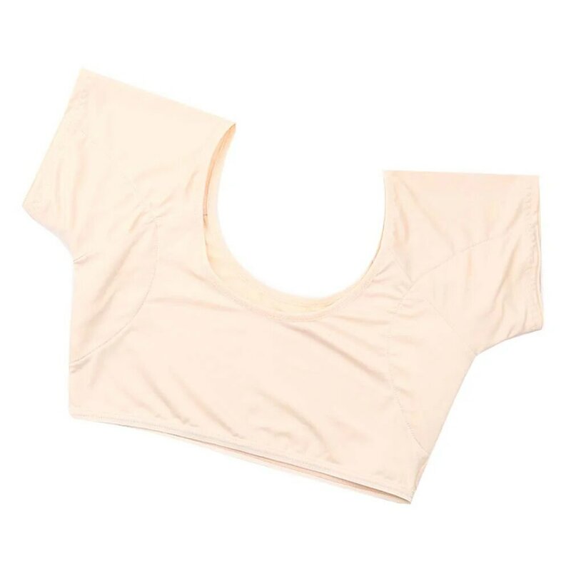 Lingeries escudo absorvente para mulheres, camisas axila femininas, Plus