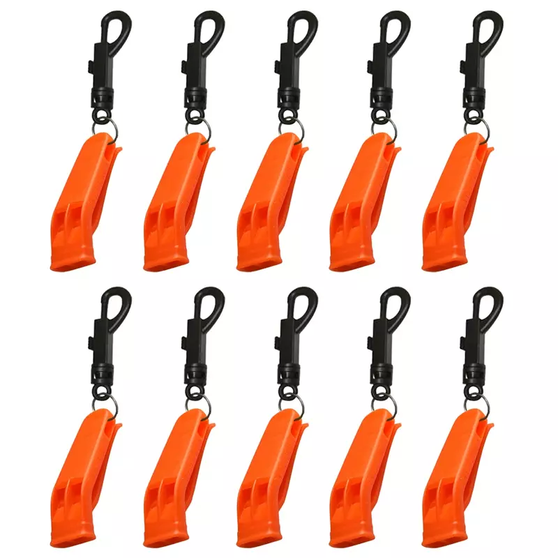 1/5PCS Outdoor Survival Whistle Camping Hiking Rescue Emergency Whistle Diving Football Basketball Match Whistle