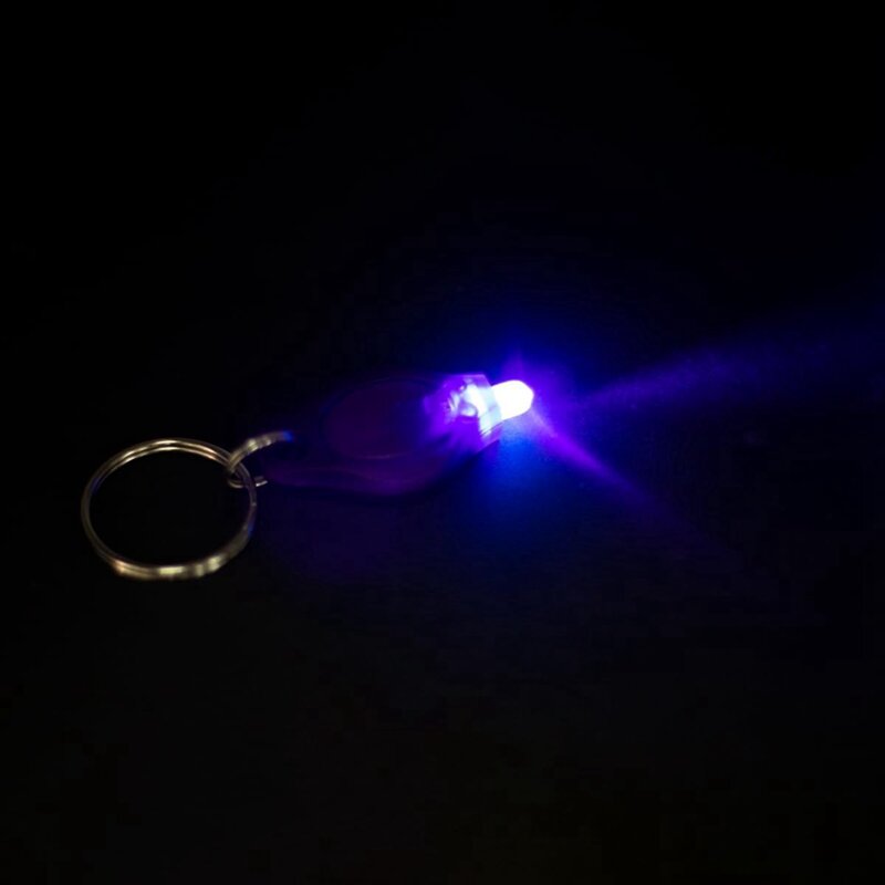 Packung mit LED-Schlüsselbund-Taschenlampe, 395-nm-UV-Schlüsselbund-Taschenlampe, UV-Taschenlampe-Schlüssel bund