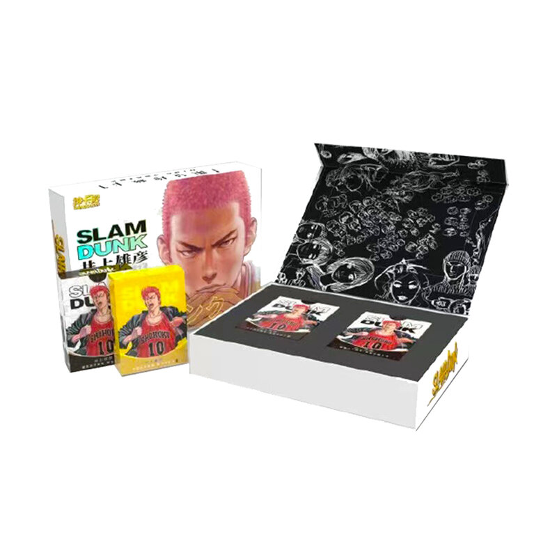Collection de cartes Slam Dunk pour enfants, anime japonais, boîte de rappel PR, fête des filles, jeu TCG pour la famille, jouet pour enfants, cadeau de Noël