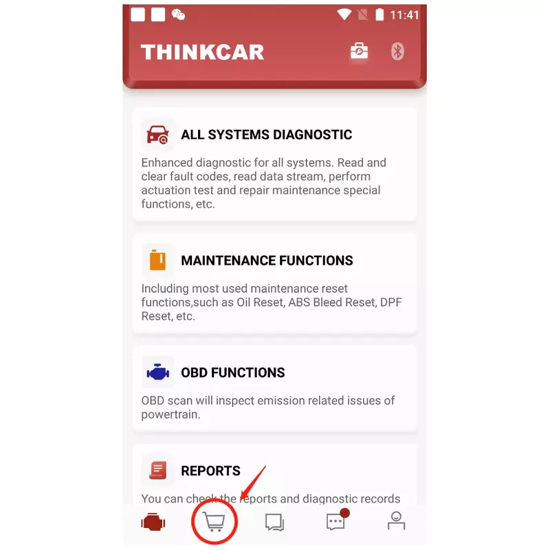THINKDIAG T-CODE All Cars Full Softwares 1 Year ECU Coding Activate Test Full System 15 Reset