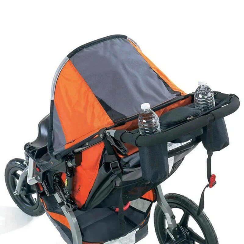 Organizador para cochecito de bebé, soporte para botella, bolsa colgante para silla de ruedas
