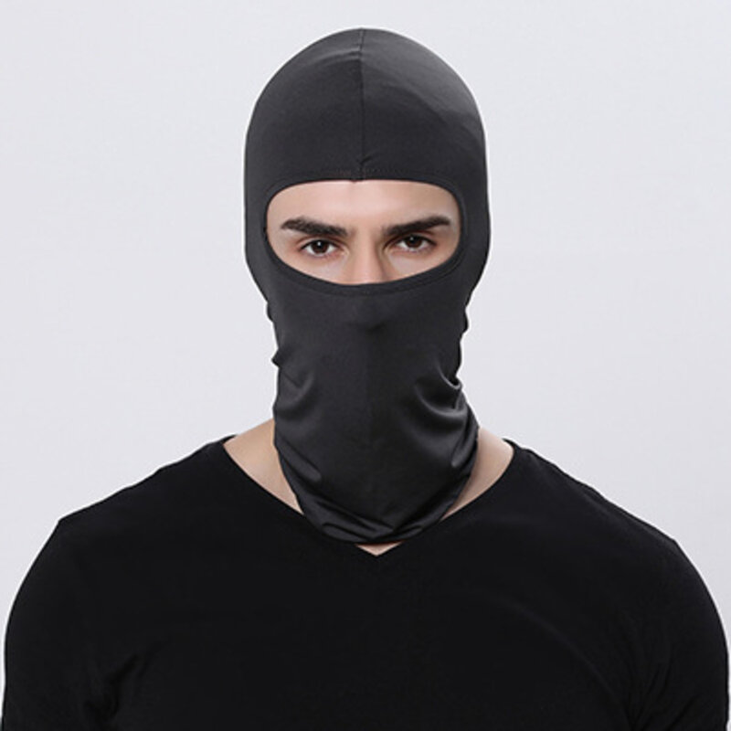 Passamontagna maschera per il viso estate raffreddamento scaldacollo moto ciclismo sci maschera di protezione UV cappuccio solare maschere tattiche per uomo donna