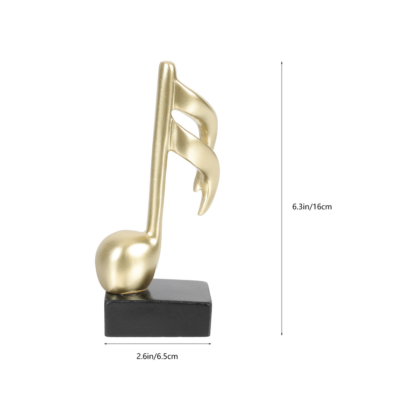 Trofeum muzyczne Stave Dekoracja nuty Konkurs muzyczny Nagroda na nagroda