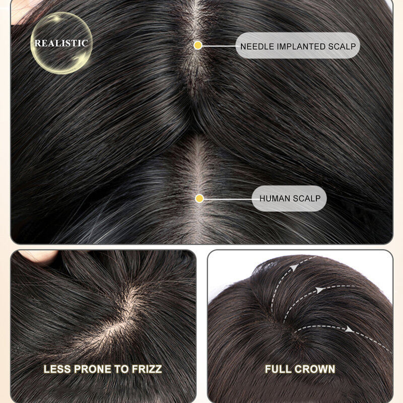 Klips w grzywce prawdziwe ludzkie włosy ręcznie wiązana francuska grzywka na grzywce włosy z pełnymi skroniami naturalna gruba objętość frędzle dla kobiet