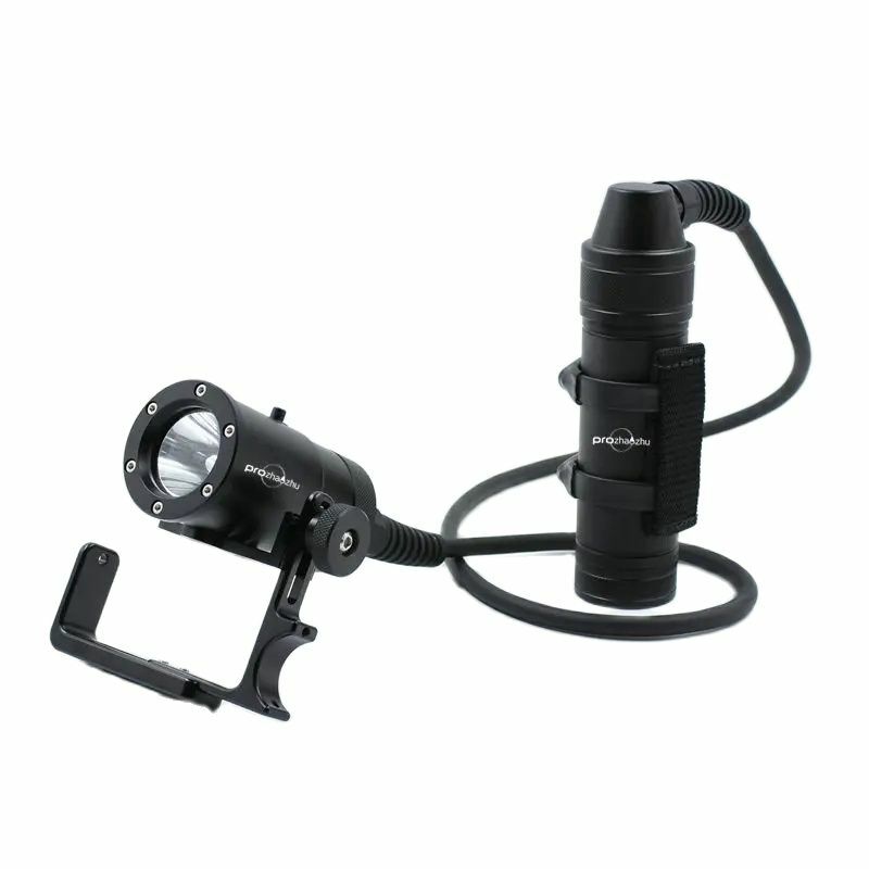 Professional XHP70 4000 Lumen Sidemount Canister Diving Lamp IP68 Waterproof 150M For Technical Divers Cave Wrecking