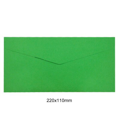 Envelope de papel kraft multicolor ocidental, Envelope de alto grau para convites de casamento, Papelaria, 120g, 50pcs por lote