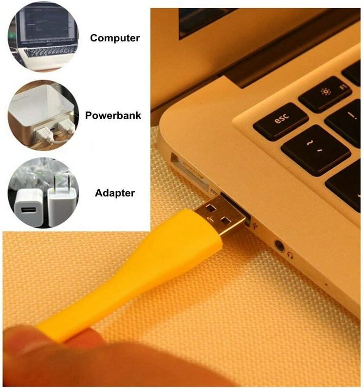 Mini Lámpara USB de mesa, luz nocturna de ahorro de energía, adecuada para ordenador portátil, estructura de cuello de cisne, fuente de luz LED ajustable