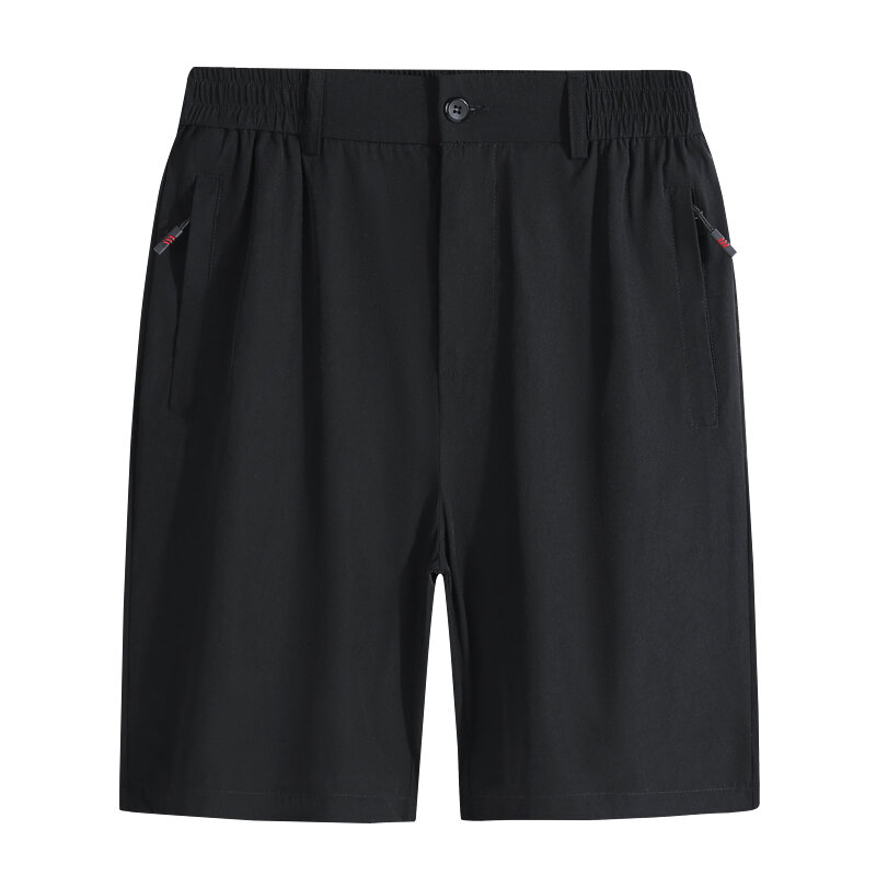 Big Size 8xl 7xl Men's Shorts Ice Silk Casual Short Trousers Elastic Waist Stretch Half Pants Golf Bermuda Male Cool Quick Dry