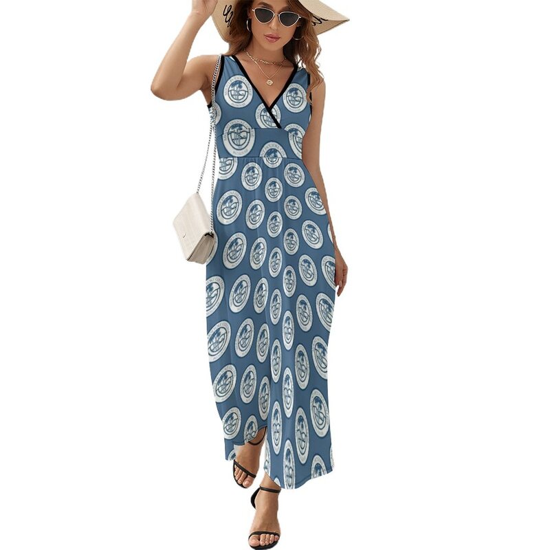 Mount Holyoke College Sleeveless Dress luxury woman party dress Female clothing long dresses for women Women's summer dress